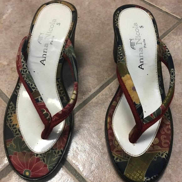 Japanese geta style sandals - Picture 2 of 4